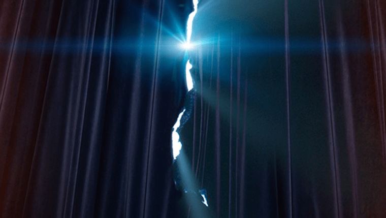 Behind Pulled Curtain and Through Torn&nbsp;Veil